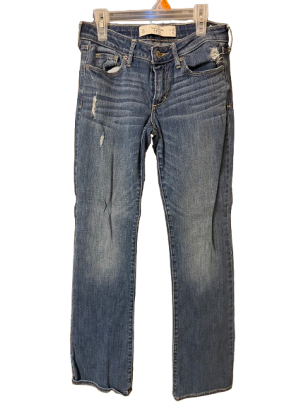 Abercrombie & Fitch Women's Distressed Bootcut Jeans Size 25x31